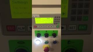 Eagle 2000B Parameter Changes