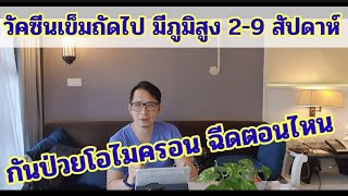 EP 295 จะฉีดเข็ม 3 ต้องทราบ วัคซีนเข็มถัดไปประสิทธิภาพดี แค่ 2 เดือน