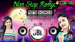 Nonstop 90s Hindi Old Jhankar|| Remix 2023||💞 Romantic remix 2023 💞..