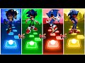 Sonic Exe vs Sonic Exe vs Sonic Exe vs Sonic Exe - Tiles Hop EDM Rush