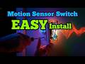 Motion Sensor Light Switch.  EASY Install or Replacement Guide.
