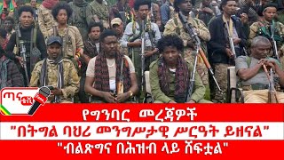 ጣና ግንባር፦ የዐርበኞች መስመር… የግንባር  መረጃዎች፤\