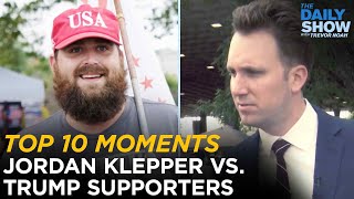 Jordan Klepper’s Top 10 Moments with Trump Supporters | The Daily Show