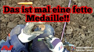 Die FETTE Medaille war erst der Startschuss!! Sondeln mit Metalldetektor Minelab Equinox 600