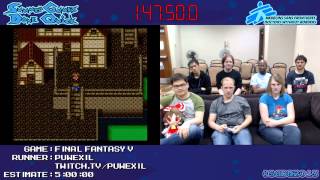 SGDQ 2013 - Final Fantasy V Speedrun