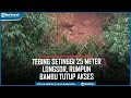 Tebing Setinggi 25 Meter Longsor di Jalan Pramuka Semarang, Rumpun Bambu Tutup Akses