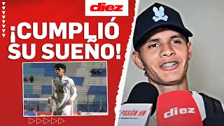 David Herrera y sus emotivas confesiones al conseguir el sueño de debutar con Olimpia