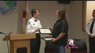 Local heroes honored