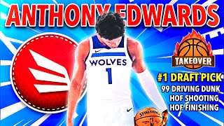 BEST ANTHONY EDWARDS TIMBERWOLVES BUILD IN NBA2K21! BEST SHOOTING GUARD MID-RANGE FINISHER BUILD!