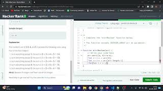 Min Max Solution Hackerank in Javascript | Hackerrank problem Solution