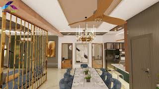 INTERIOR DESIGN OF LUXURY RESIDENCE AT B-335 PARSVNATH CITY  SONIPAT BY ARCH BAY