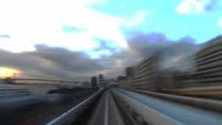 【TimeLapse 】Tokyo Monorail Yurikamome (Tokyo Daytime view)