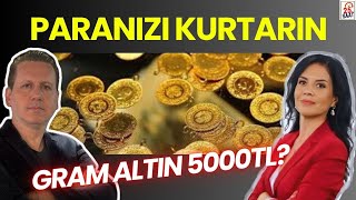 PARANIZI KURTARIN GRAM ALTIN 5000 TL SIRADA NE VAR? Cem Özüak anlatıyor #canlı #ekonomi #altın #zam