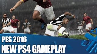 PES 2016 New PS4 Gameplay