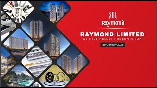 Raymond Ltd Conference call for Q3 FY 2024-2025