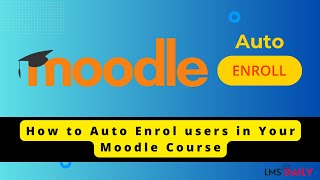 Moodle Teachers - How to Auto enroll users in Moodle course #moodle #elearning #education #edtech