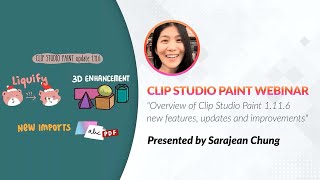 Overview of Clip Studio Paint 1.12.0 new features, updates and improvements