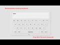 Neumorphism working keyboard using Html Css and JavaScript 🔥