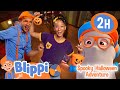 Trick or Treat Halloween with Blippi and Meekah Best Friend Adventures | Spooky Videos for Kids