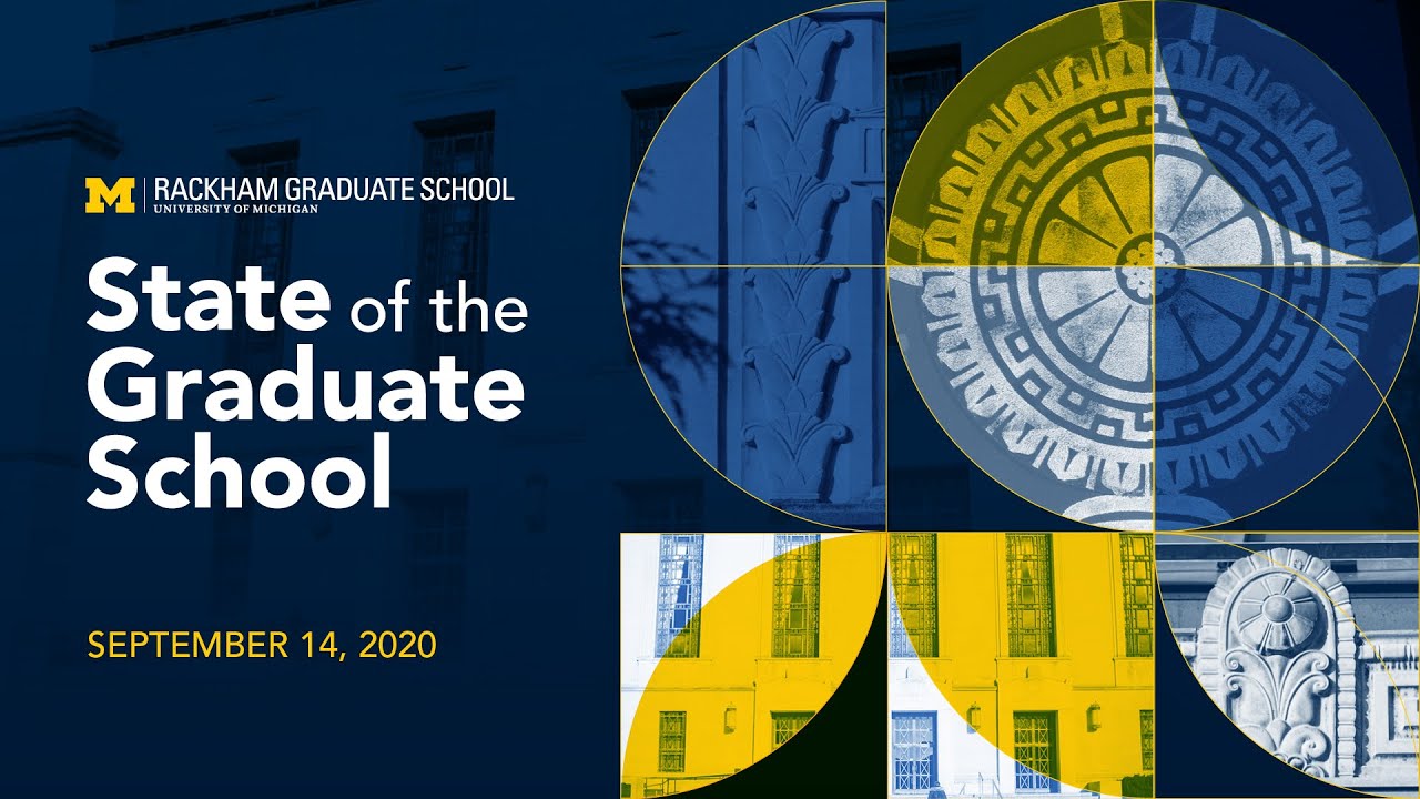 Rackham Graduate School, State Of The Graduate School, 2020 - YouTube