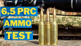 6.5 PRC Ammo Test [CVA Cascade XT]