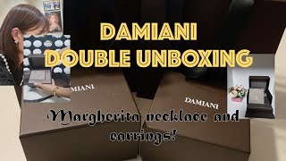 (한글자막)🛍DAMIANI double UNBOXING!! Margherita necklace and earrings💕