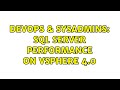 DevOps & SysAdmins: SQL Server performance on VSphere 4.0 (3 Solutions!!)