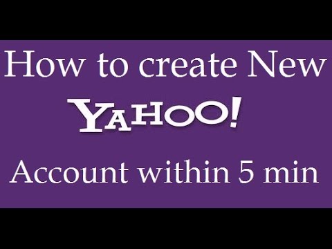 How To Create Yahoo Email Account Within 5 Min 2017 How To Create Yahoo Email Account Within 5 Min 2017