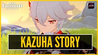 Genshin Impact - Kazuha | Full Story Quest | All Cutscenes (Japanese Voice/English Sub)