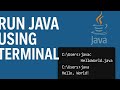 Java - 06: Run java program using command line interface