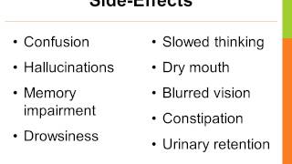 Trihexyphenidyl \u0026 Parsitan: Anticholinergic Medications