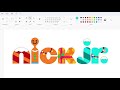 How to draw the Nick Jr. Christmas logo using MS Paint | How to draw on your computer