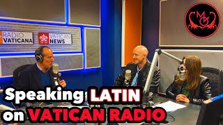 Vatican Priest Speaks Latin with American on the Radio 🎙️