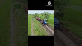 Thar new song Eicher Tractor farming work and Sonalika tractor help mud challenge short videos