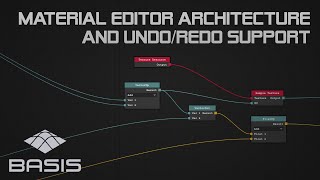Material Editor Devlog #2 - Material editor architecture and undo/redo support