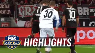 Watch Chicharito's hat trick for Bayer Leverkusen vs. Monchengladbach | Bundesliga Highlights