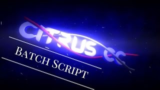BatchFileTuts #1 - The Echo Command