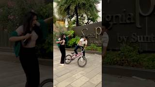 Saala meko bachkana bolri thi 😎 #ytshortsvideo #originalcontent #bmxcyclestunt #foryou #viralvideo