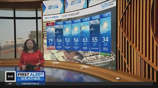 Strong storms possible in Maryland on Wednesday