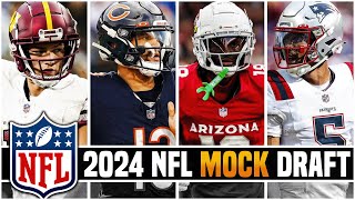 Two Round 2024 NFL Mock Draft | Blockbuster Tee Higgins Trade