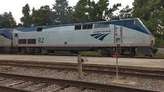 Amtrak's Silver Meteor at Savannah, GA