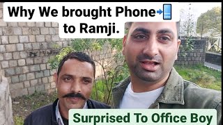 New phone surprised // Ramji Office Boy// Bhod Gyalo// Free Tibet