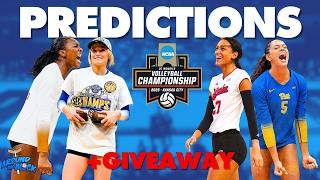 Our PERFECT NCAA Women’s Volleyball Bracket! | 2025 Tournament Predictions + Giveaway