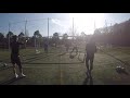 【桐蔭横浜大学サッカー部】gkトレーニング　2021.2.2②