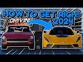 HOW TO GET RICH In Driving Empire!! | FASTEST GRINDING METHODS (2024) | Roblox