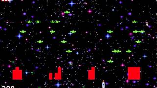 Small Recreation of Invaders (Made with Processing)