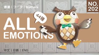 最怕蟲的哥哥｜傅達全44種表情包｜Blathers All Emotions List｜フータリアクション｜Animal Crossing｜動物森友會｜あつ森【SP_NO.202】