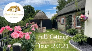 English Cottage Vacation - Well Cottage  - Tour of 18th Century Thatched Cottage