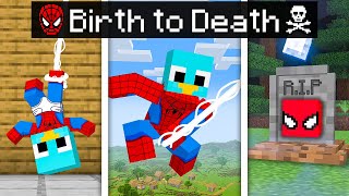 BIRTH To DEATH of a SUPERHERO In Minecraft!