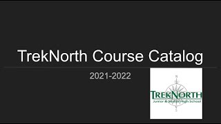 TrekNorth Course Catalog 2021-2022